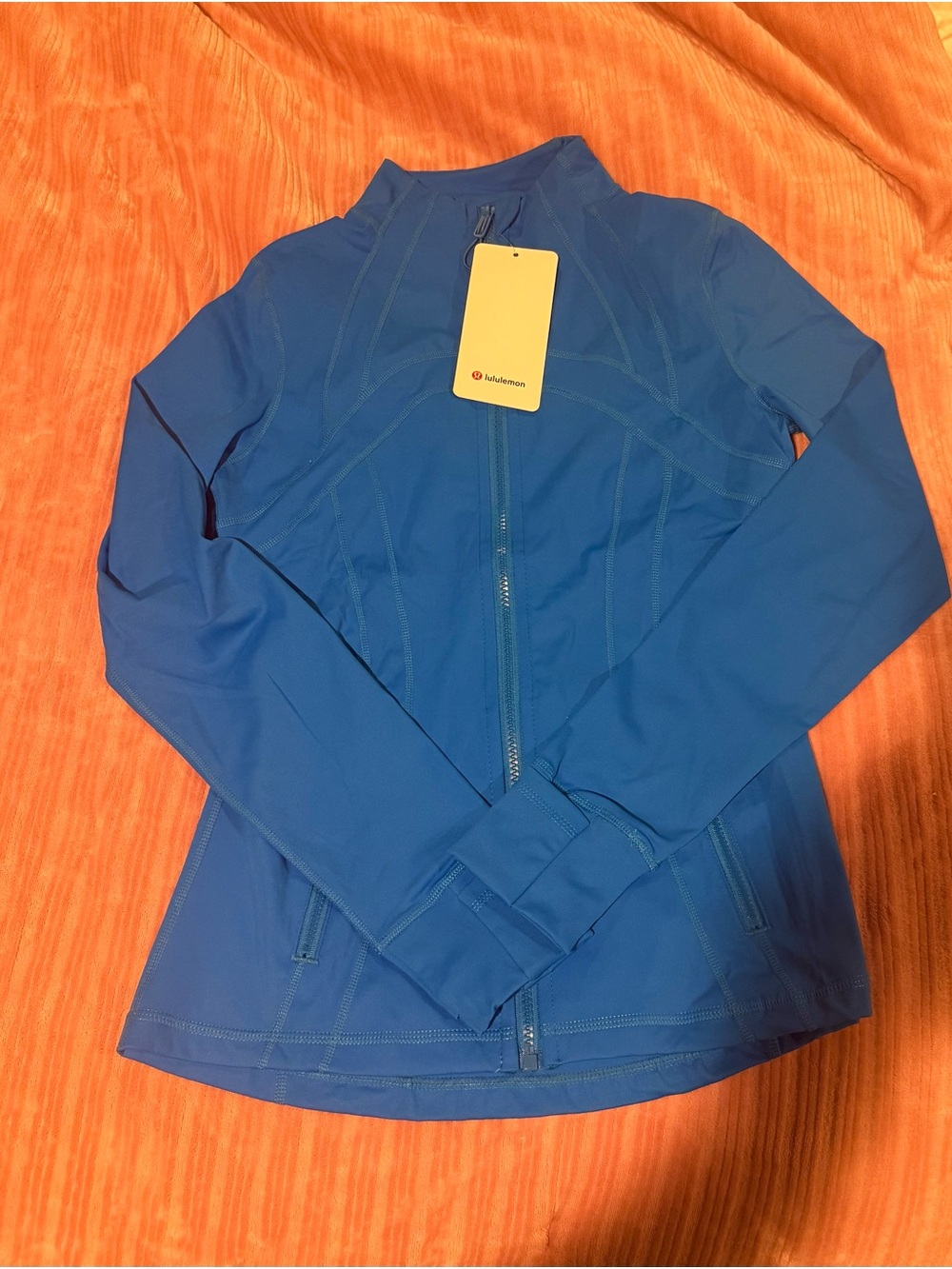 lululemon athletica Women's Royal Blue Full-Zip Utility Jacket